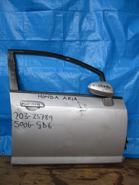 Used Honda  DOOR SHELL FRONT RIGHT